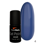 BIS Pure Nails ONE STEP gel polish 7.5 ml, BLUEBERRY 4