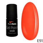 BIS Pure Nails UV/LED gēla laka 7.5 ml, SUNSET E91