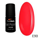 BIS Pure Nails UV/LED gēla laka 7.5 ml, ELECTRO RED E90