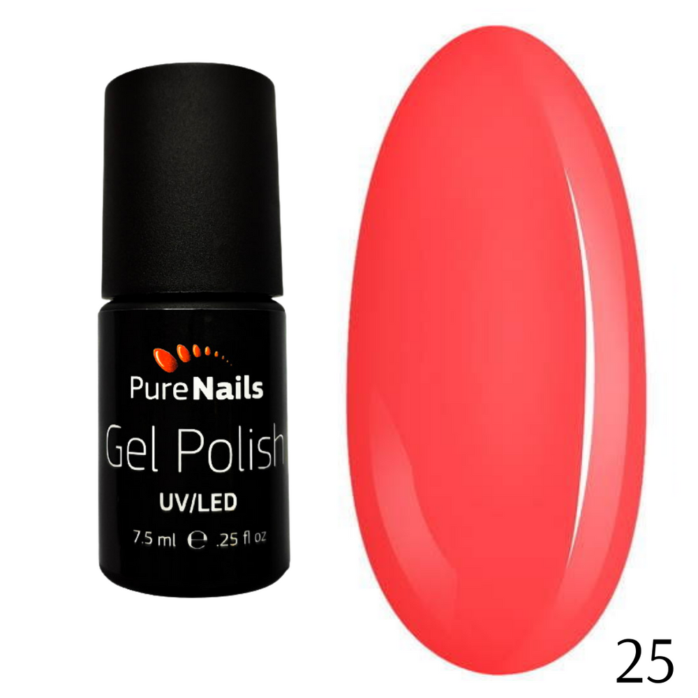 BIS Pure Nails ONE STEP gel polish 7.5 ml, CORAL 25
