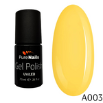 BIS Pure Nails UV/LED gēla laka 7.5 ml, YELLOW LEMON 003