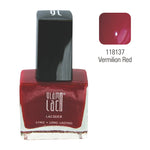 GlamLac gel effect nail lacquer polish 15 ml, 118137 VERMILION RED