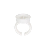 BL Lashes small ring for lash glue, WHITE