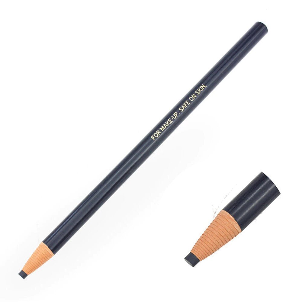 Waterproof eyebrow makeup peel off pencils self sharpening, 5 different tones