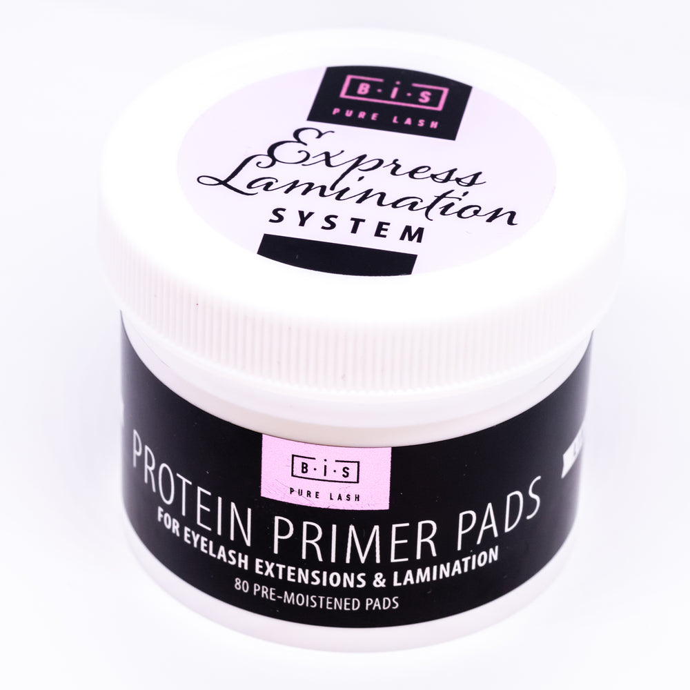 BIS Pure Lashes proteīna attīrīšanas spilventiņi acu zonai, bezpūku 80 gab.