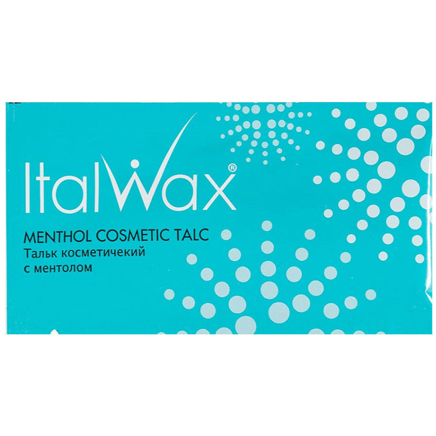 ItalWax Cosmetic Talcum Powder, MENTHOL