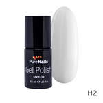 BIS Pure Nails UV/LED gēla laka 7.5 ml, FREEZING WHITE H2