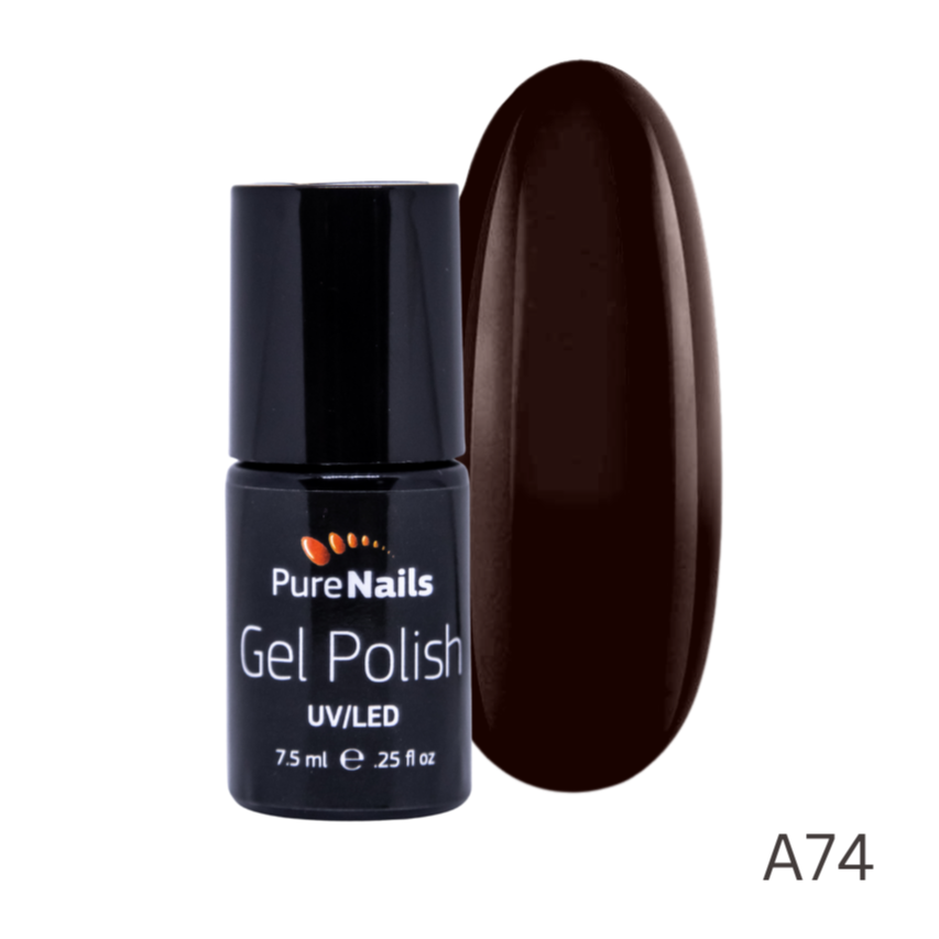 BIS Pure Nails UV/LED gēla laka 7.5 ml, WOOD A74