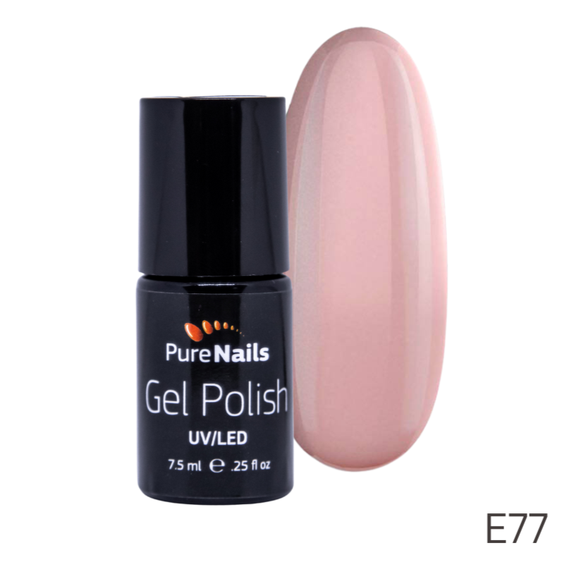 BIS Pure Nails UV/LED gēla laka 7.5 ml, LIGHT ELEGANT E77