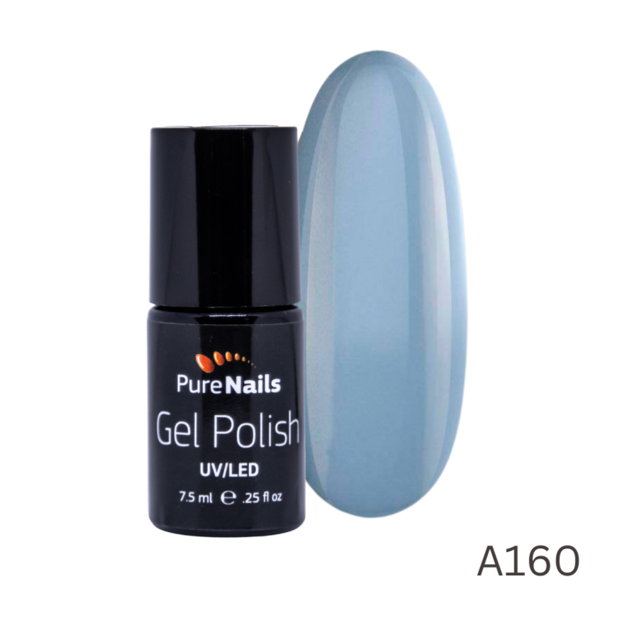BIS Pure Nails UV/LED gēla laka 7.5 ml, PALE SKY A160