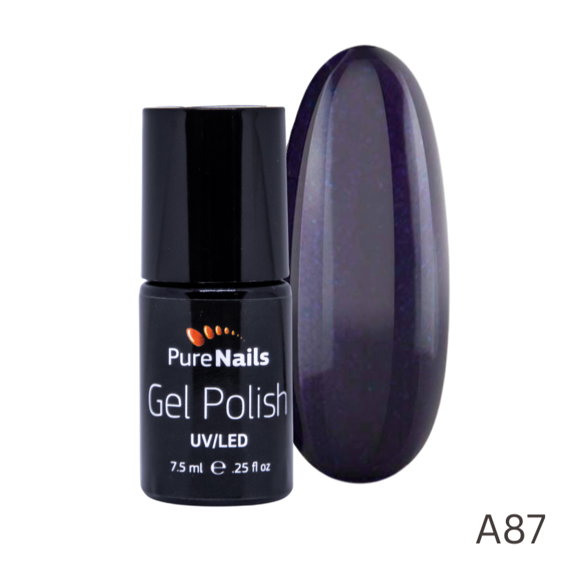BIS Pure Nails UV/LED gēla laka 7.5 ml, PURPLE PLANET A87