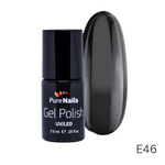 BIS Pure Nails UV/LED gēla laka 7.5 ml, MASTER BLACK E46
