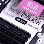 BIS Pure Lash mink eyelash extensions 16 lines MIX, L shape