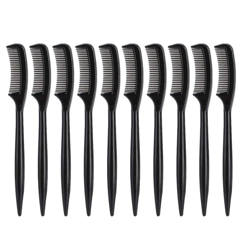 LashArt Lash & Brow plastic comb, BLACK