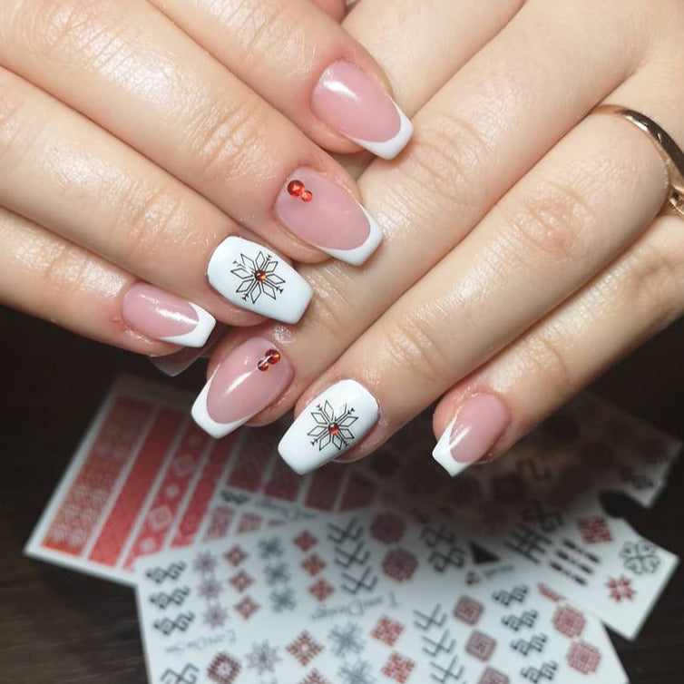 BIS Pure Nails water slider nail design sticker decal LATVIA, E31