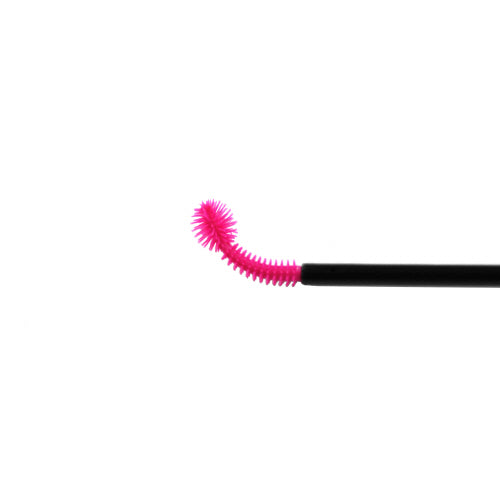 Silicone mascara brush for lashes & brows, PINK