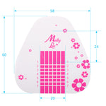 Molly Lac nail extension form template stickers BASIC, roll 500 pcs