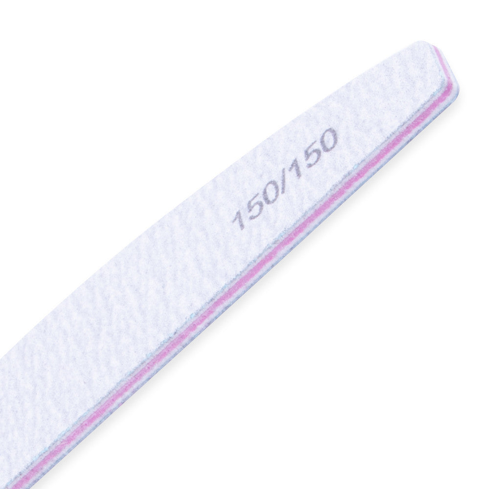 Nail file HALFMOON, different grit