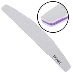 Nail file HALFMOON, different grit