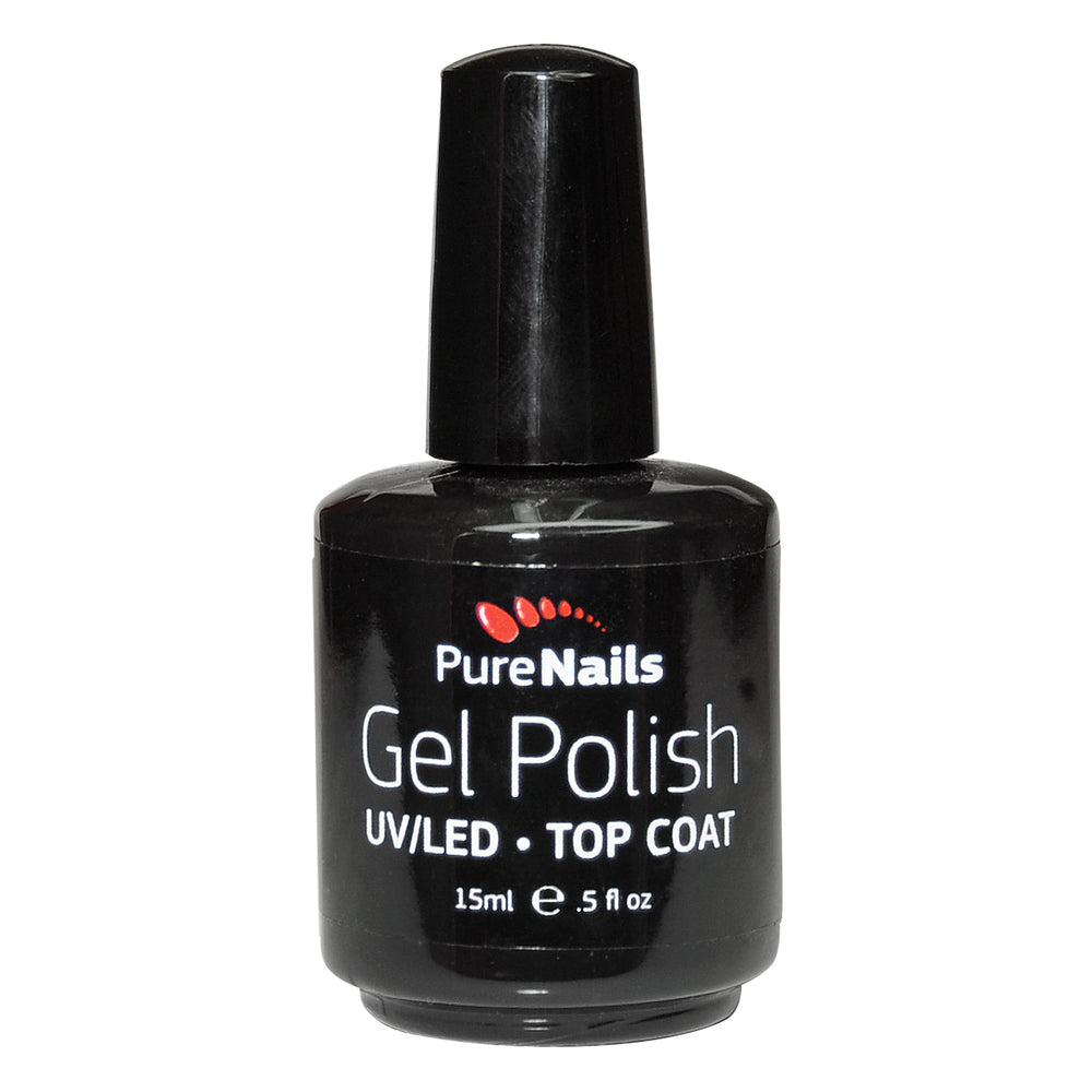 BIS Pure Nails UV/LED Gel Polish TOP pārklājums, 15ml / 10ml / 7.5ml