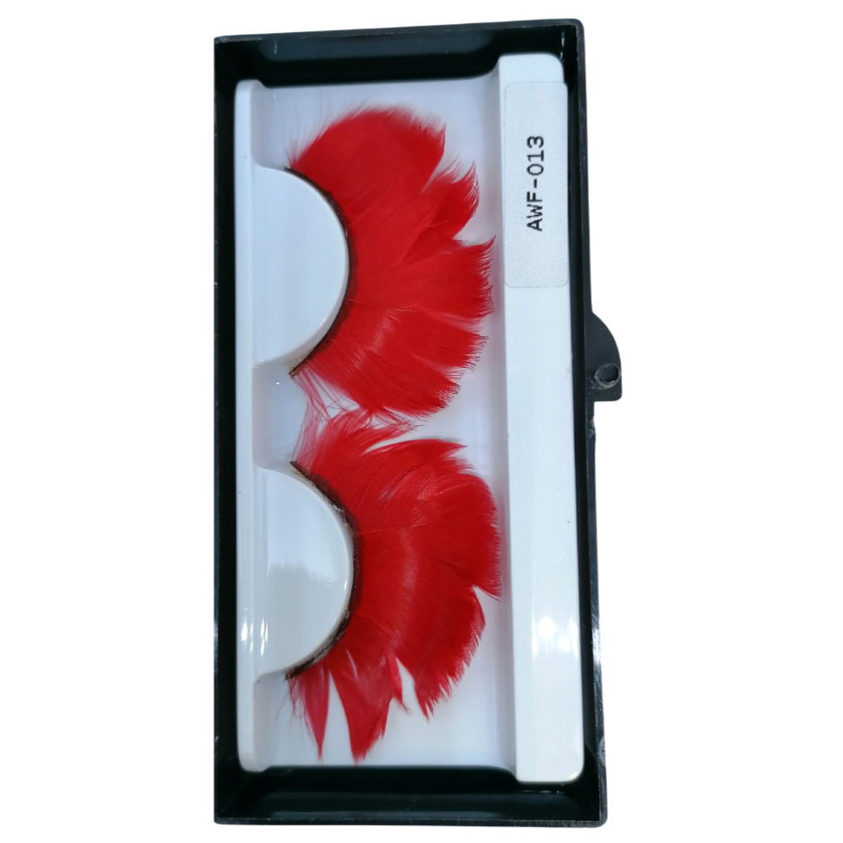 Strip flare lashes in line for make-up, AWF-013