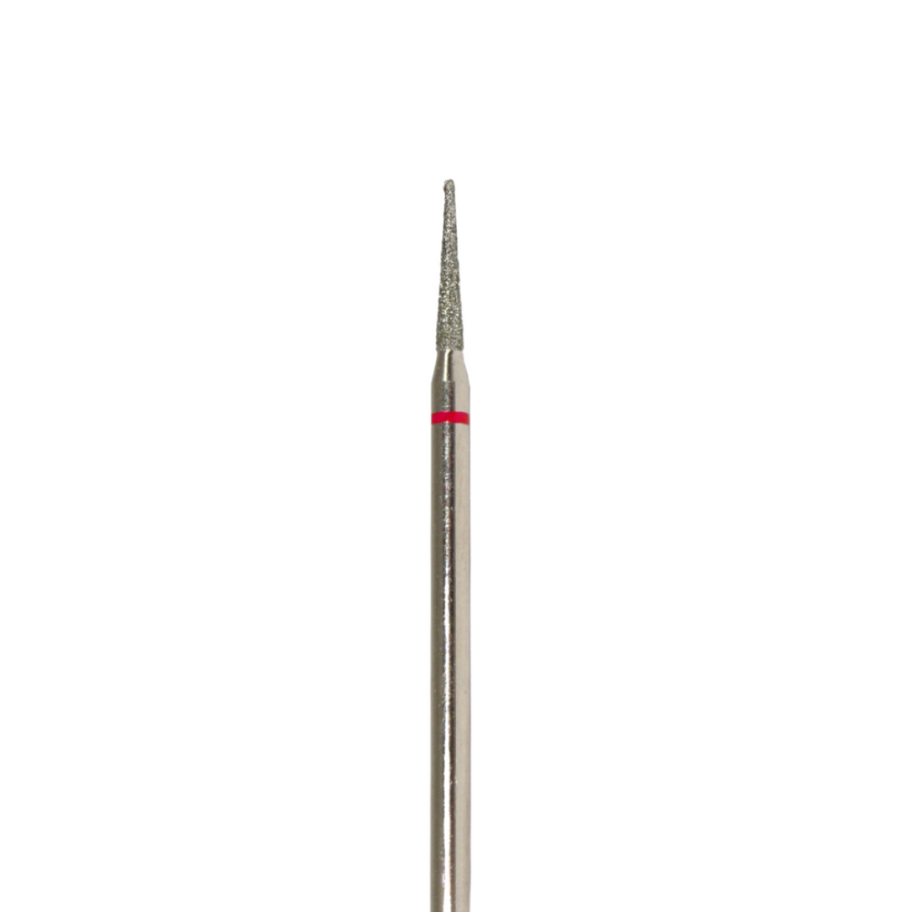 DIAMOND nail bit CYLINDER axle end (126 red), 10pcs