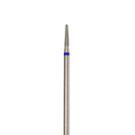 DIAMOND nail bit CONE round tip (194 blue), 10pcs