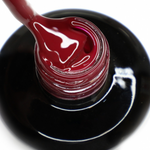 BIS Pure Nails gel polish 15 ml, 6135 RED WINE