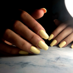BIS Pure Nails UV/LED gēla laka 15 ml, 6711 Pale Yellow