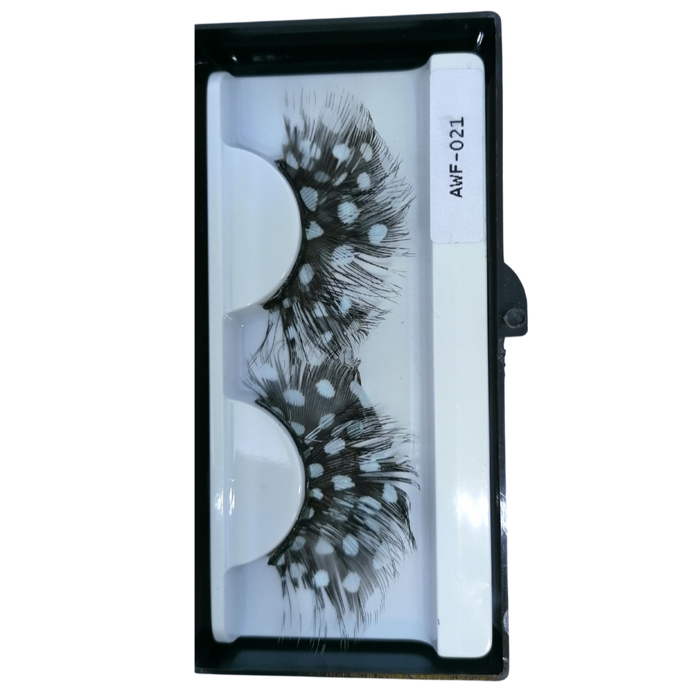 Strip flare lashes in line for make-up, AWF-021