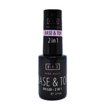 BIS Pure Nails Design UV/LED gel polish TOP & BASE 2in1, 7.5ml