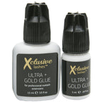 Xclusive Lashes ultra+ GOLD adhesive glue for eyelash extension, 15 ml