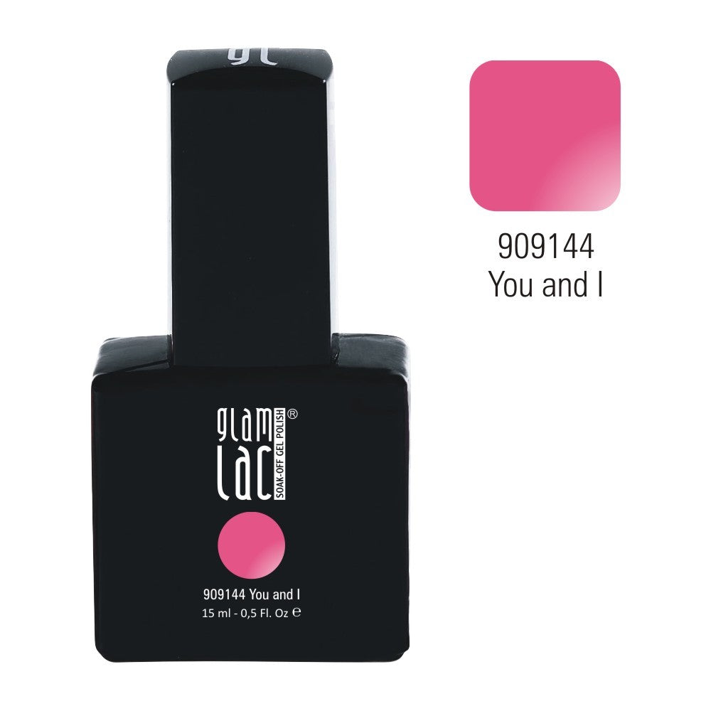GlamLac UV/LED gel nail polish 15 ml, YOU & I