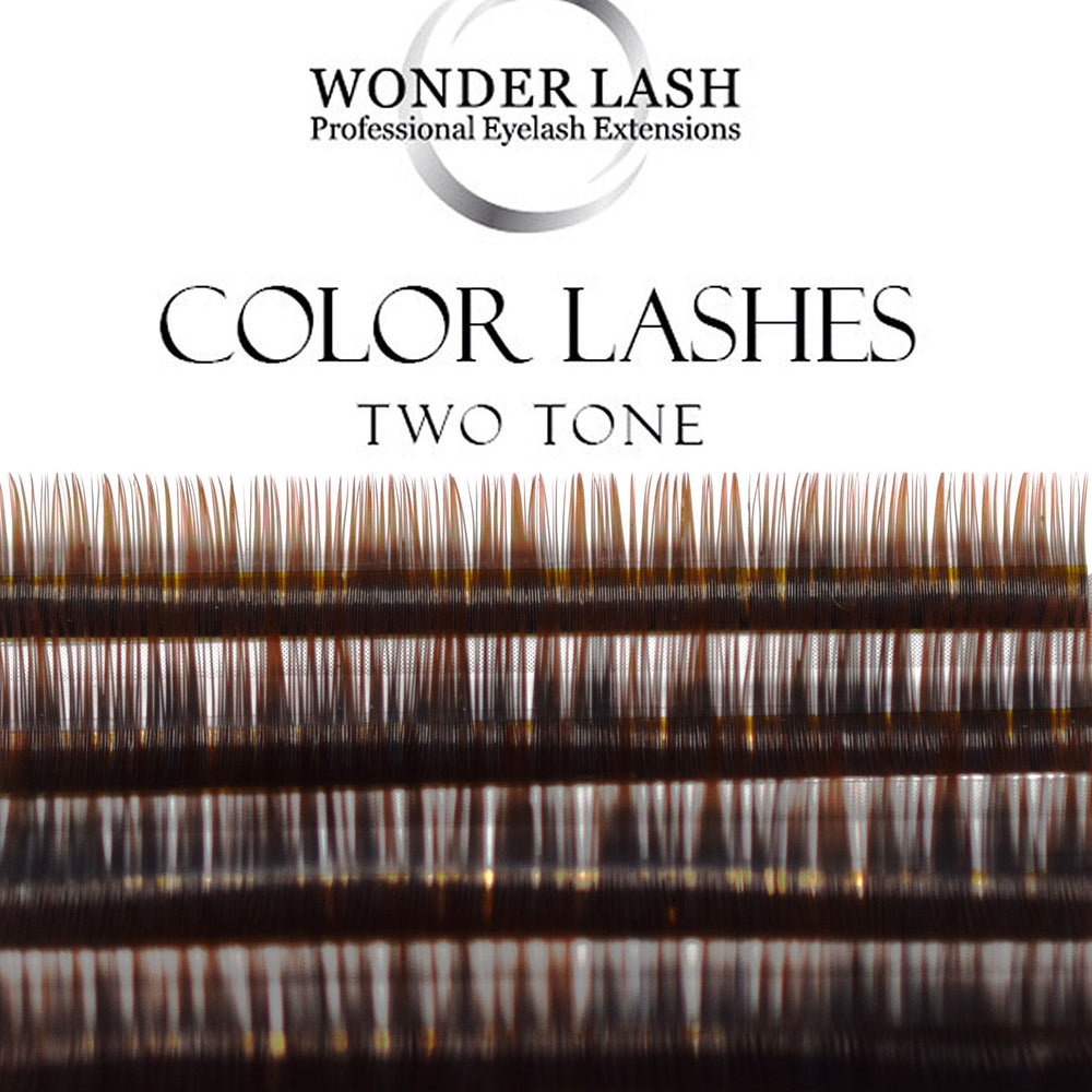 WonderLash® MIX 0.15/C melns + brūns OMBRE