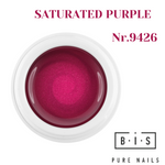 UV/LED Color gel for nail modeling & extensions SATURATED PURPLE 9426, NON STICKY!
