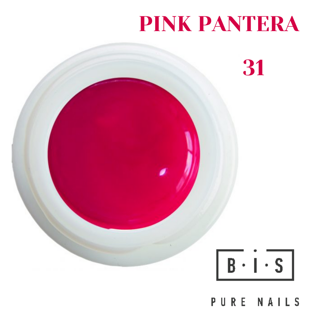 UV/LED krāsu gēls nagu pieaudzēšanai un modelēšanai PINK PANTERA 31, finālā izpārdošana!