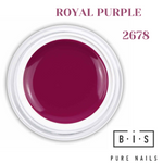 UV/LED Color gel for nail modeling & extensions 5 ml, ROYAL PURPLE 2678, final sale!