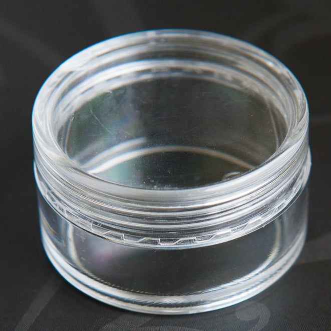 Empty jar with a srew-on lid, 30 mm