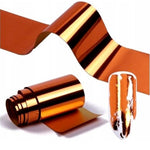 Nail art design wrap foil, different colors
