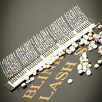 BL Lashes eyelash extensions with glitter sparkles MIX, 4 lines