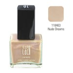 GlamLac gel effect nail lacquer polish 15 ml, 118463 NUDE DREAMS