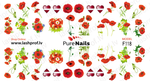 BIS Pure Nails water slider nail design sticker decal POPPY F166, F43 F145 or F118
