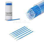 BIS Pure Lash microswabs long microbrushes, 20pcs