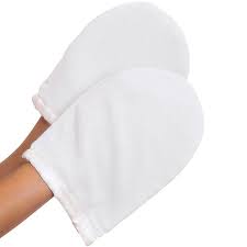 Paraffin procedure wax bath mittens, 2 pieces