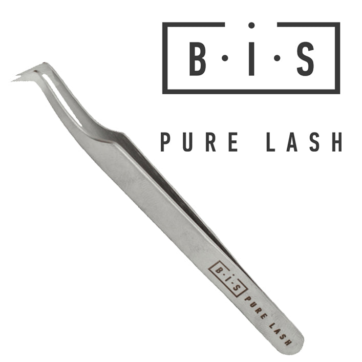 BIS Pure Lash pincete skropstu pieaudzēšanai, PB12
