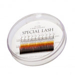 BL Lashes COMBO eyelash extensions - 3 lines Jewel, Glitter, Ombre